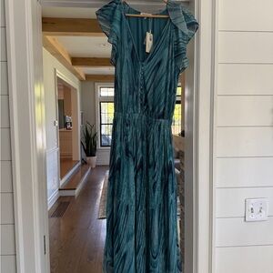 Ramy Brook Teal Dress